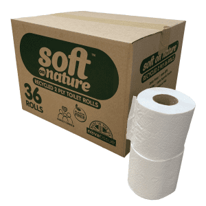 Soft on nature 2ply Recycled 36 Rolls