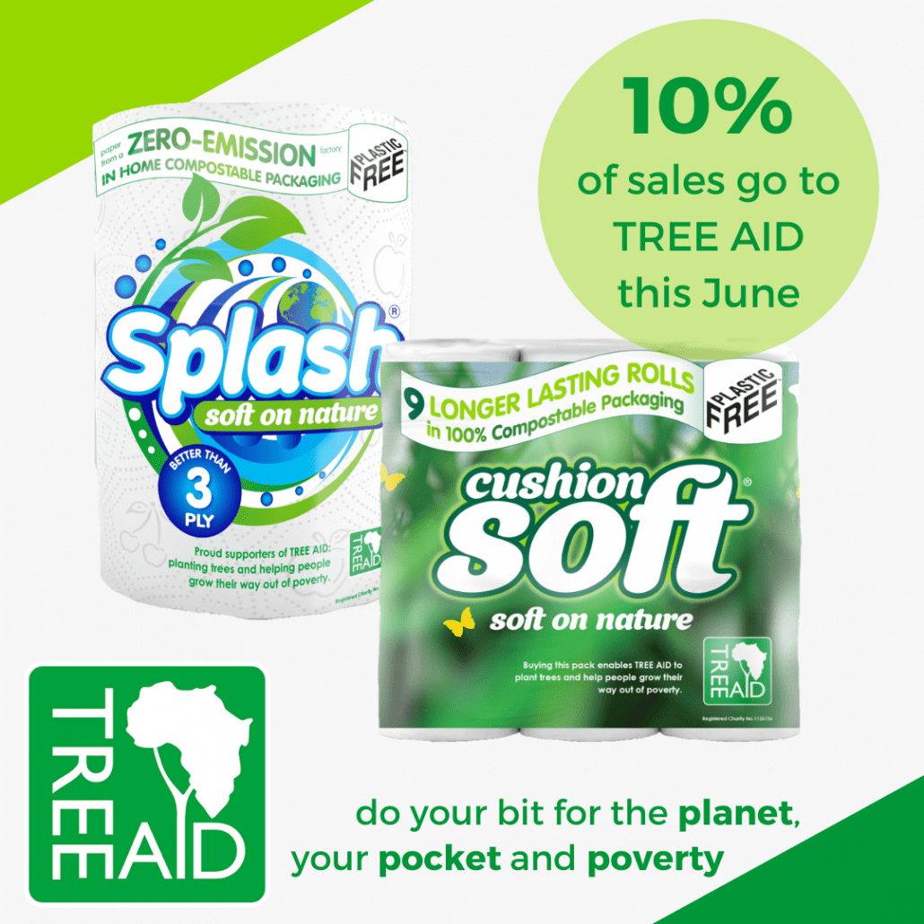 10% of Sales go to TREE AID this June