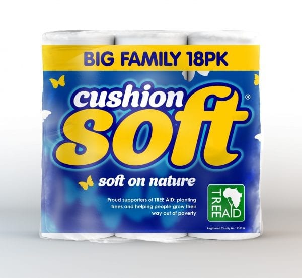 Cushion Soft 18 Pack, 54 Rolls