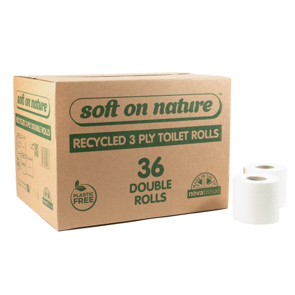 Soft on Nature 3ply Recycled 36 Double Rolls