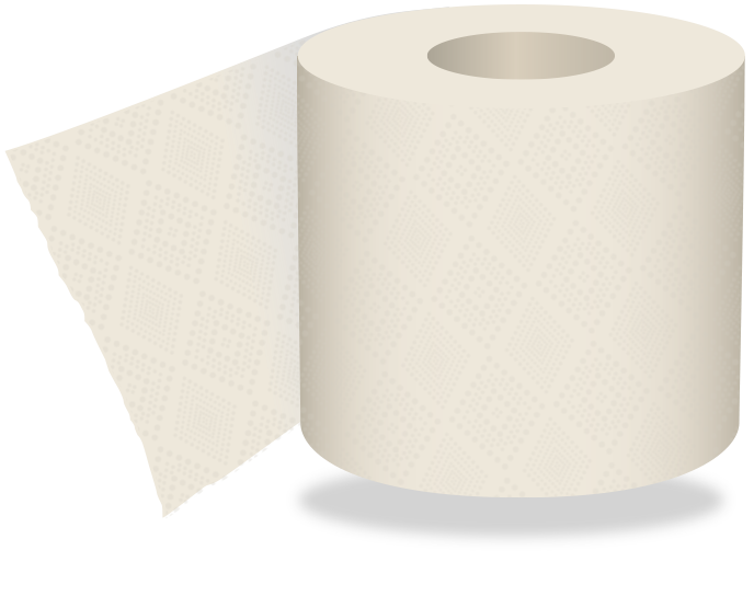 Eco-friendly toilet roll