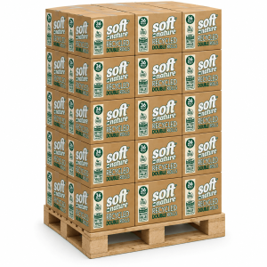 Soft on Nature 3ply Recycled 36 DOUBLE Rolls (Pallet Deal) 30 boxes