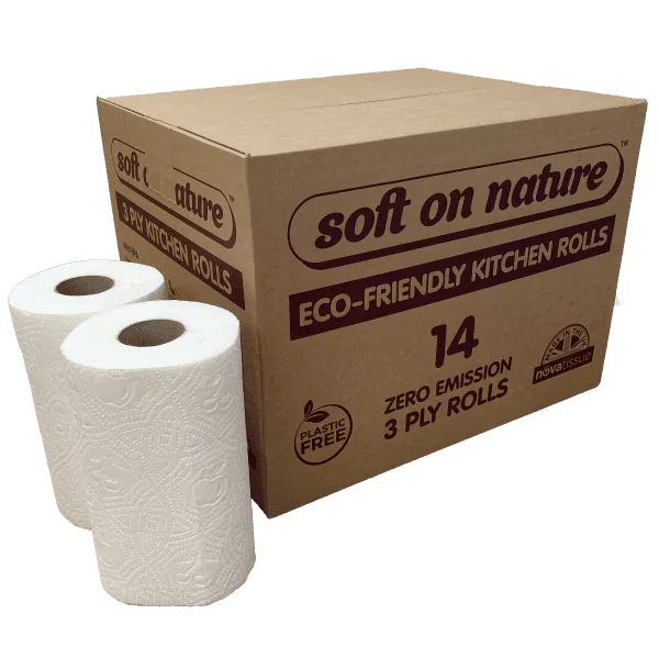 Soft on Nature, 14 Loose Kitchen Rolls