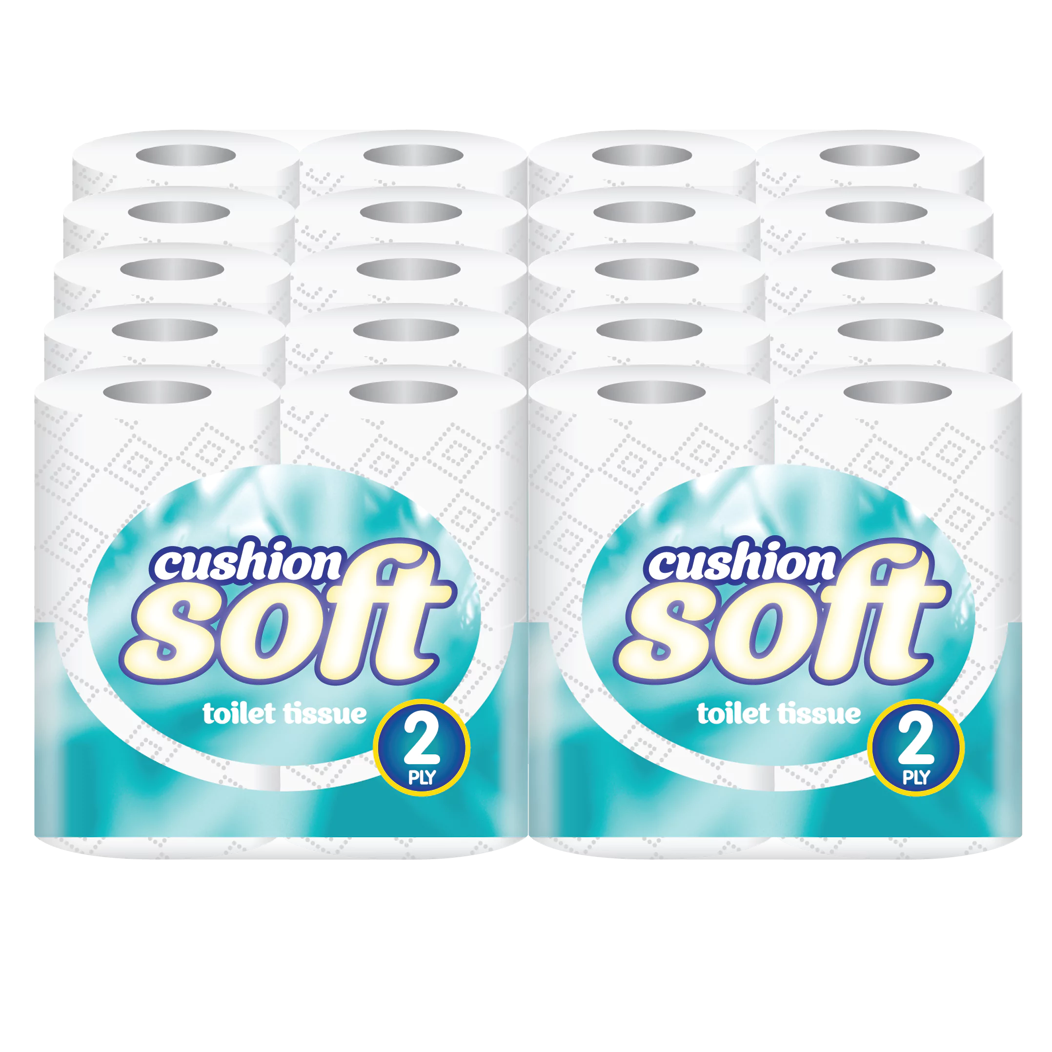 Cushion Soft 4 Pack 2ply Toilet Roll (Pallet Deal) 600 packs of 4 - Image 2