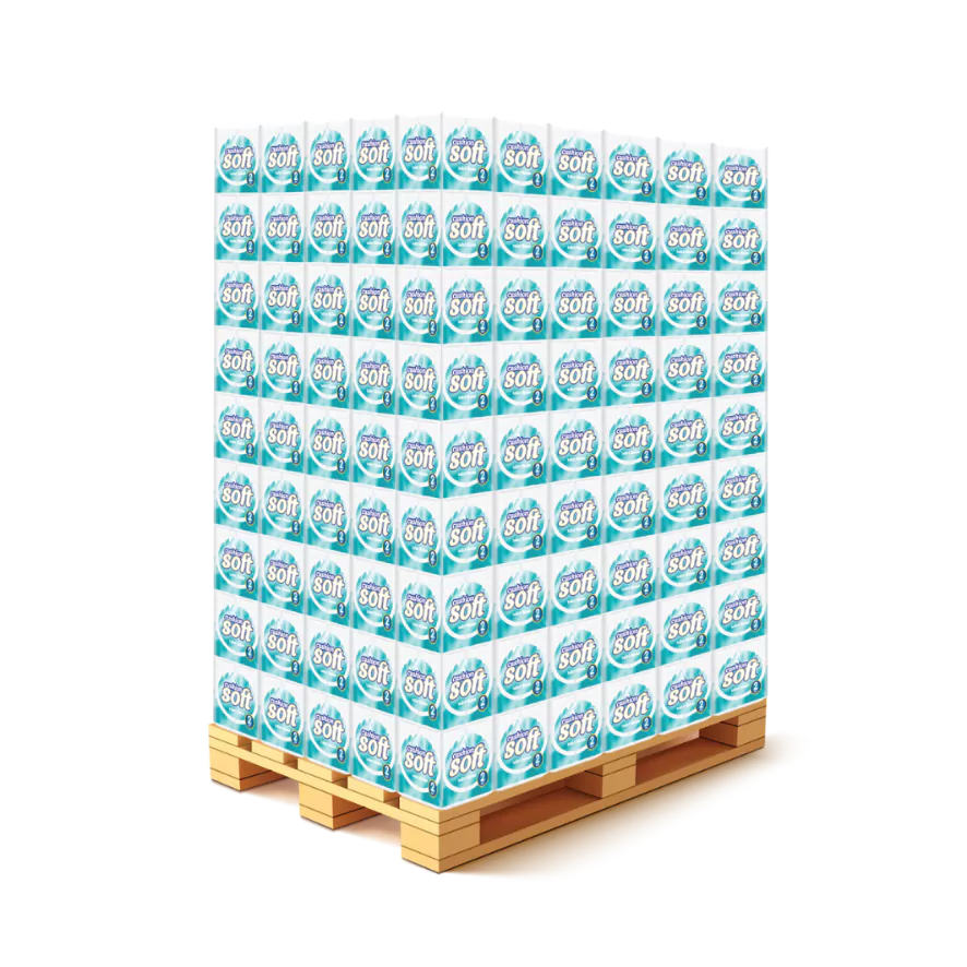 Cushion Soft 4 Pack 2ply Toilet Roll (Pallet Deal) 600 packs of 4