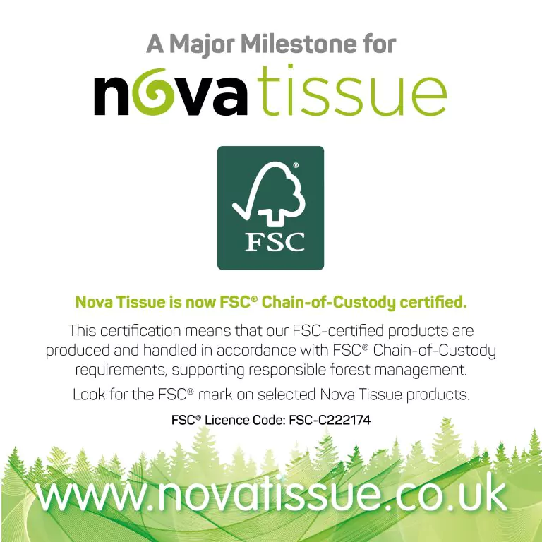 FSC Chain of Custody (CoC) certification - Nova Tissue