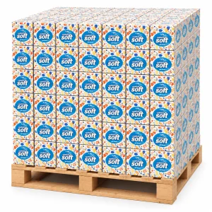 Cushion Soft 2ply Facial Tissues - 24 Cube Boxes (Pallet Deal)